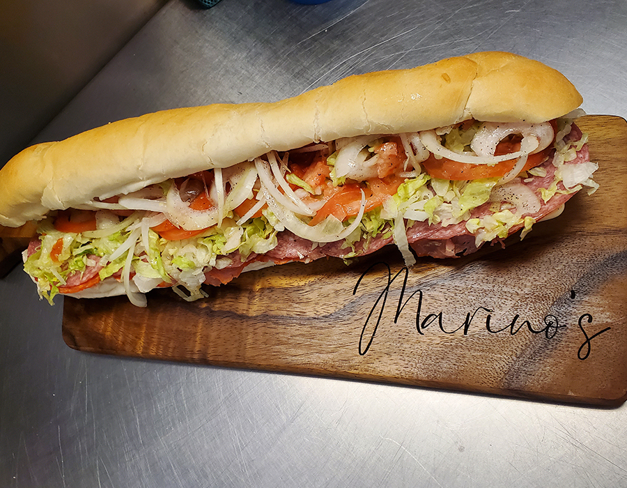 Marino's Pizza Saratoga whole sub